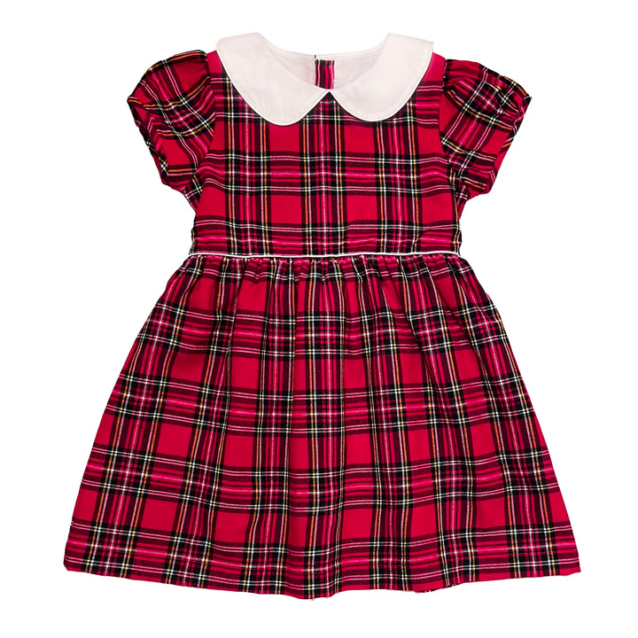 Rosalie Dress-Royal Stewart Tartan