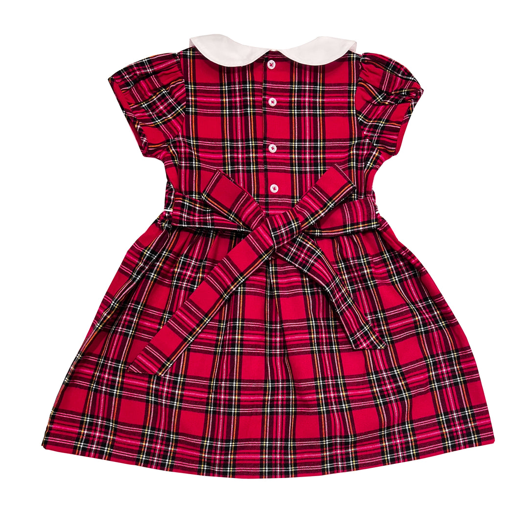 Rosalie Dress-Royal Stewart Tartan