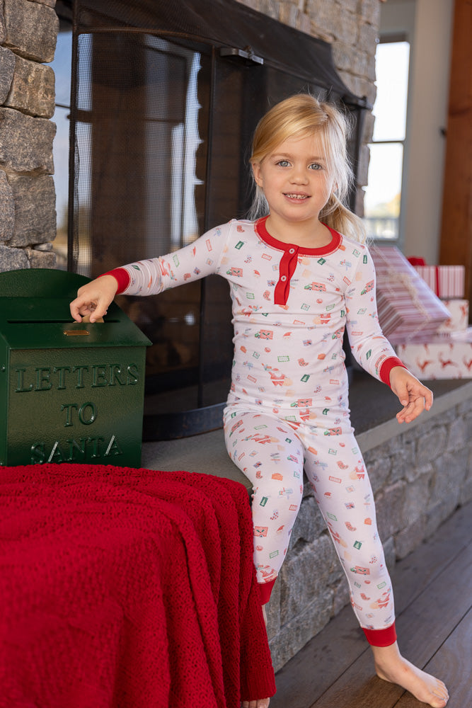 Letters to Santa Pima Jammies 2-Piece Set