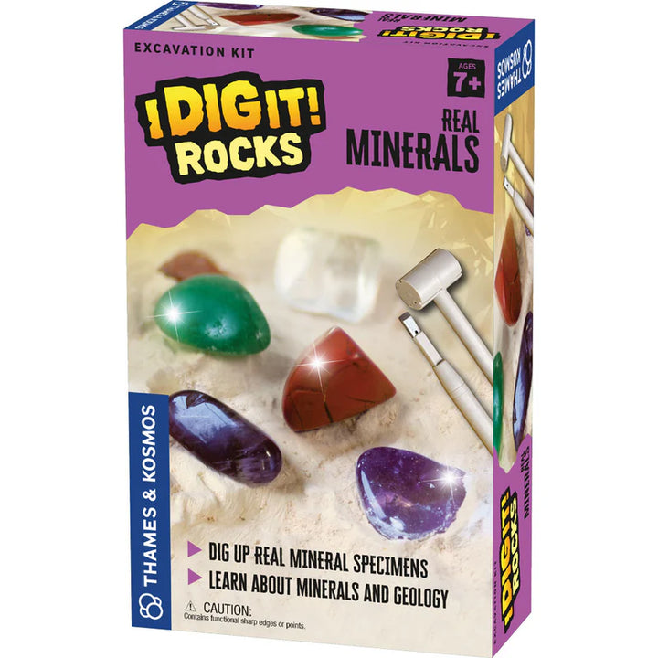 I Dig It! Rocks - Real Minerals Excavation Kit