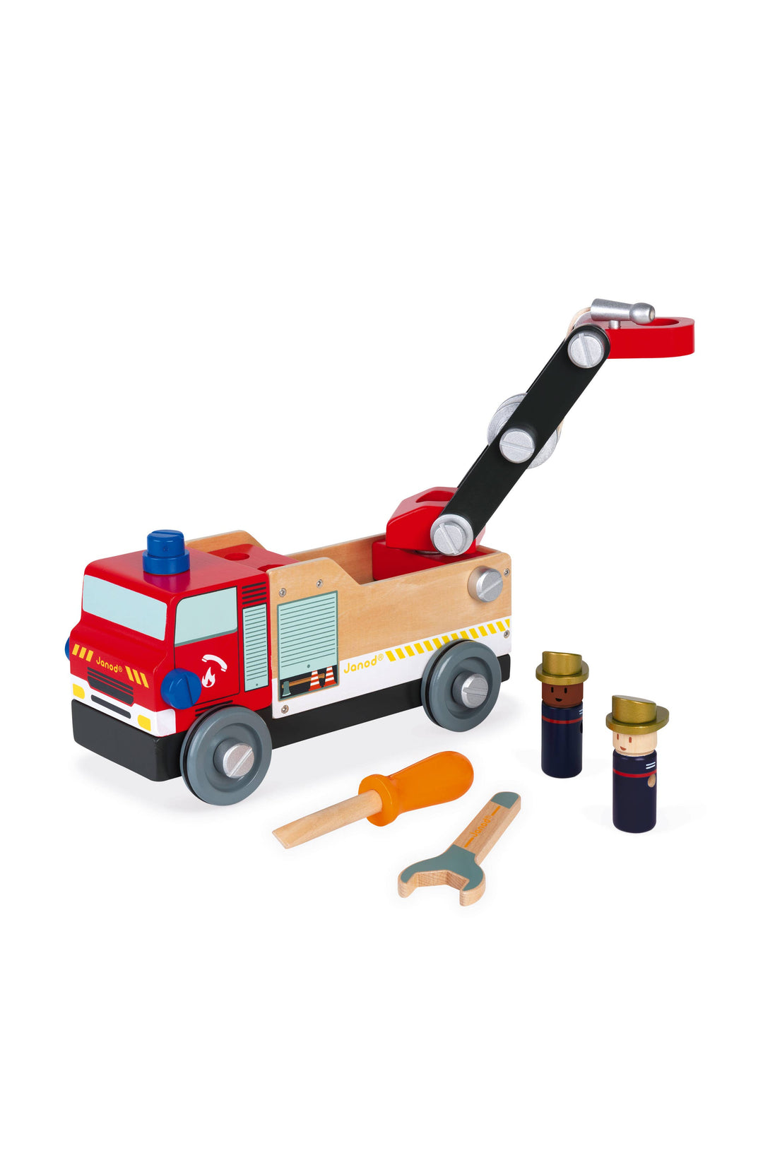 Brico' Kids | Fire Truck | 2 toys in 1: Build & Play