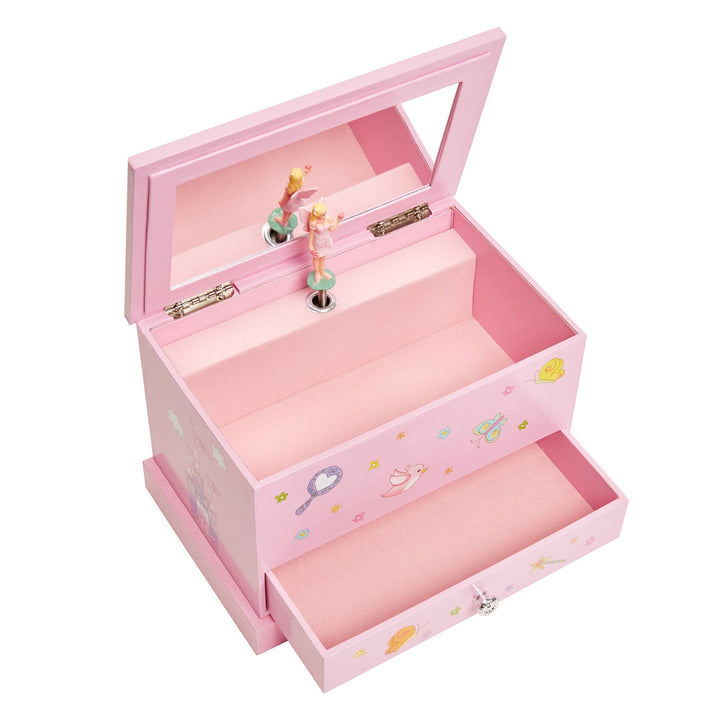 Mele and Co Kerri Girls Musical Fairy Jewelry Box: Pink / Waltz of the Flowers / Girls Musical Fairy Jewelry Box