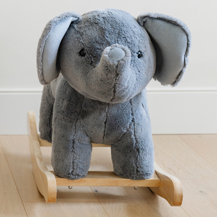 STUFFED ANIMAL ROCKERS: Elephant