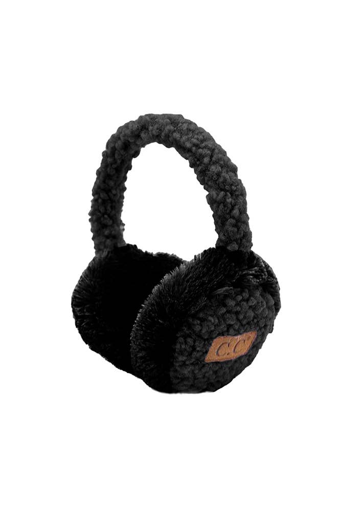 C.C Kids Faux Fur Sherpa Earmuffs Ear Warmer: New Rose