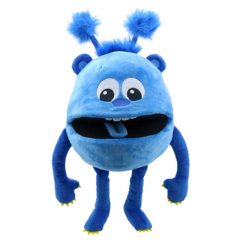 Baby Monster Hand Puppet - Blue