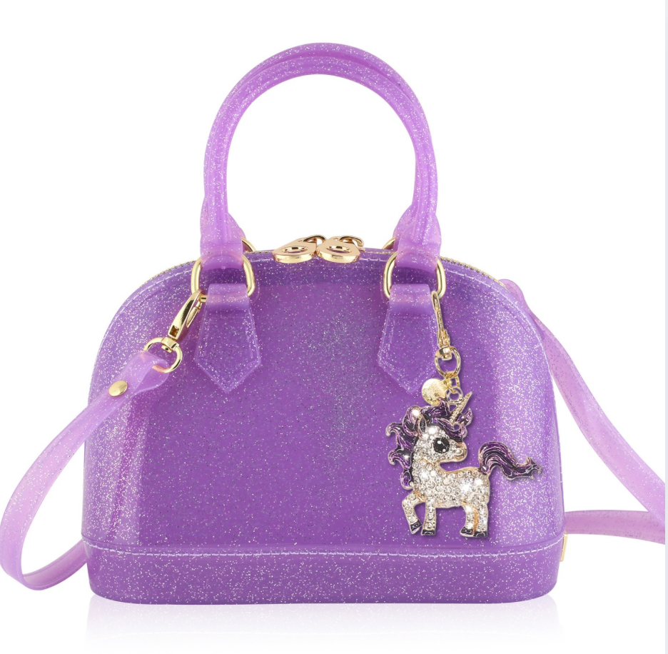 Cate Purple Sparkle: Charming Addition: Purple Sparkle Unicorn