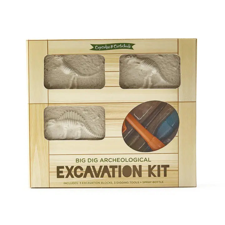 Big Dig Archeological Adventure Excavating Kit in Gift Box