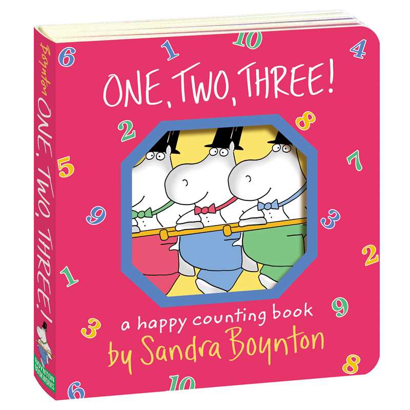 One, Two, Three! by Sandra Boynton