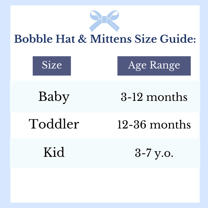 Lil Bro Bobble Hat: Baby (3-12 months)