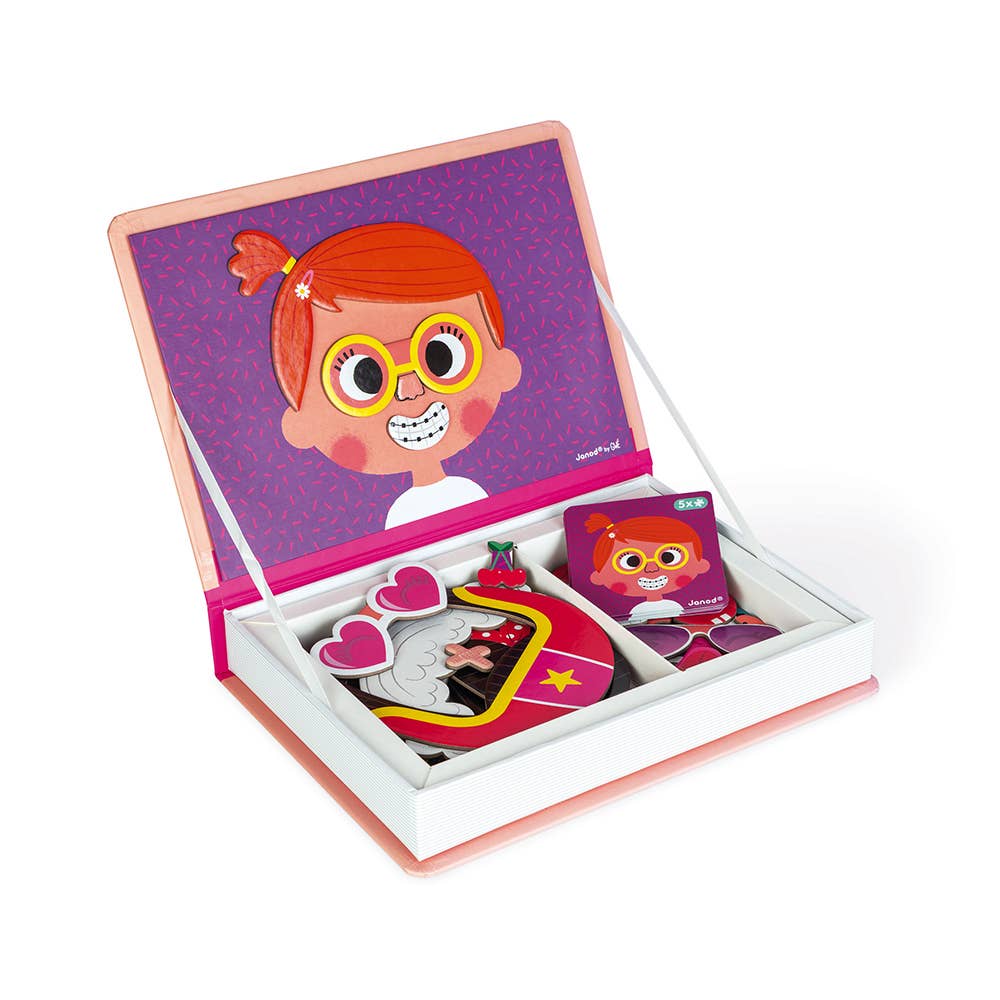 Magneti'book - Girl's Crazy Faces