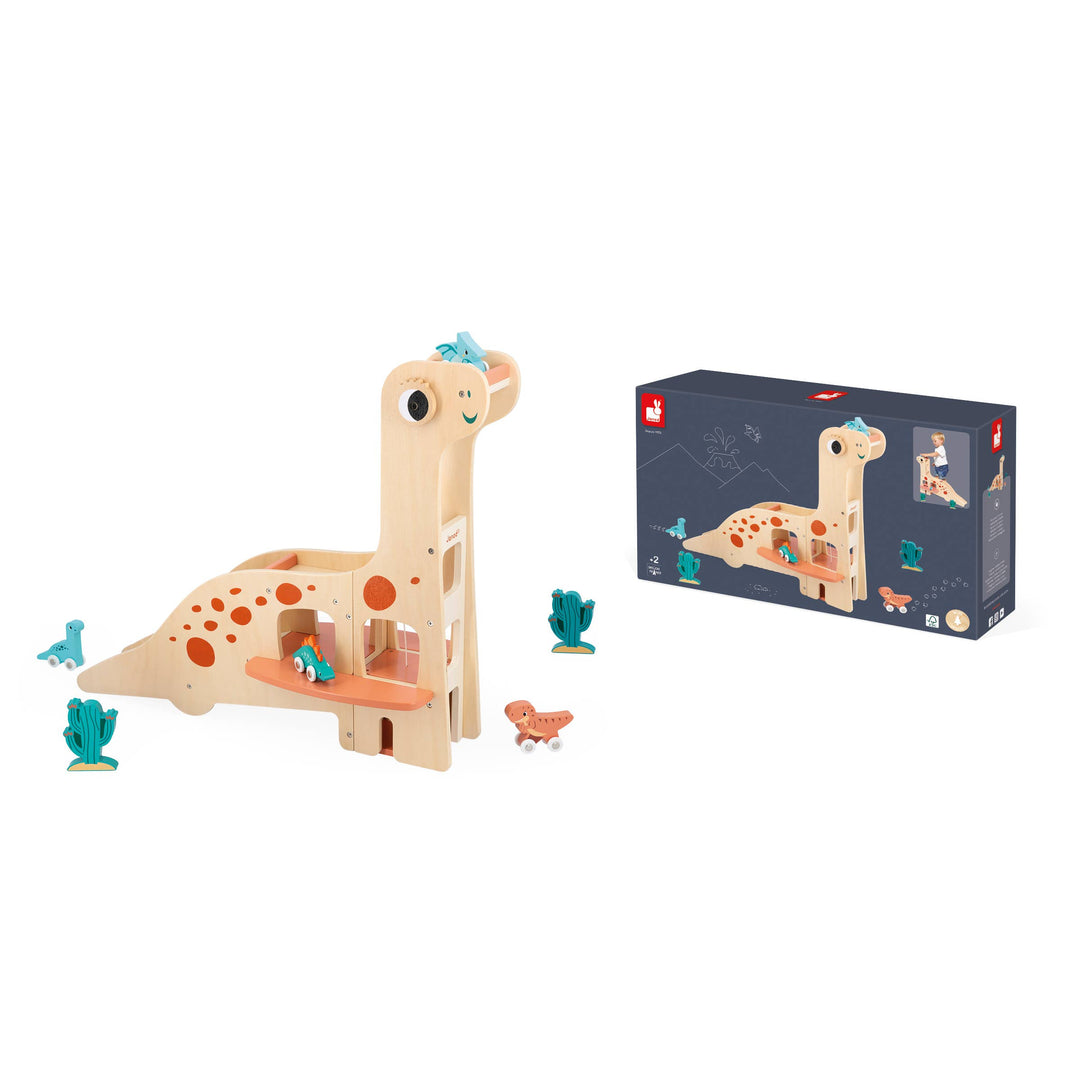 Dino | Garage | Includes 4 Dino Cars & Elevator | Ages 2+