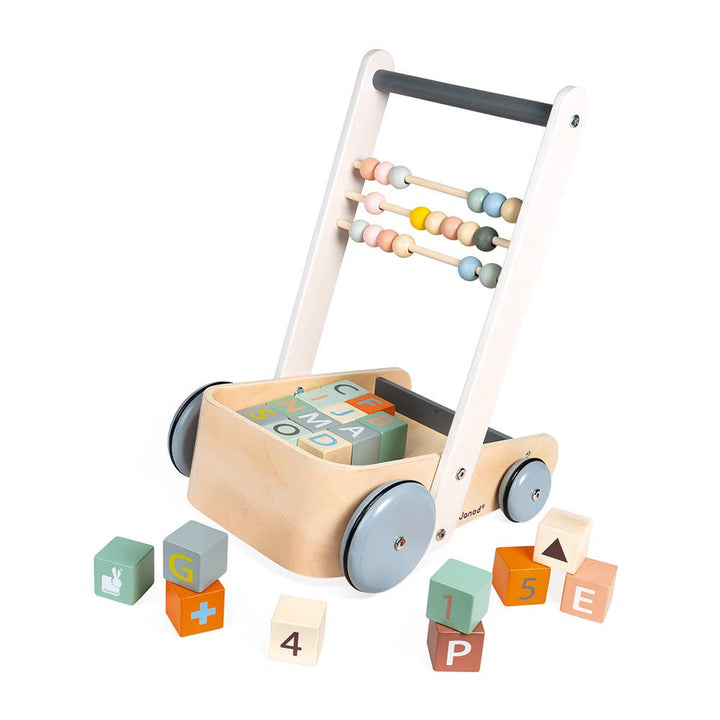 Sweet Cocoon - Cart With Abc Blocks - 20 Blocks