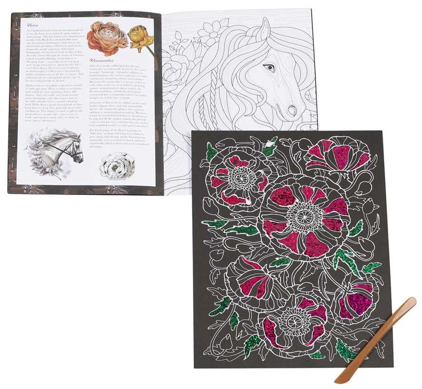 Foil Art: Flowers and Animals by Editors of Thunder Bay Press