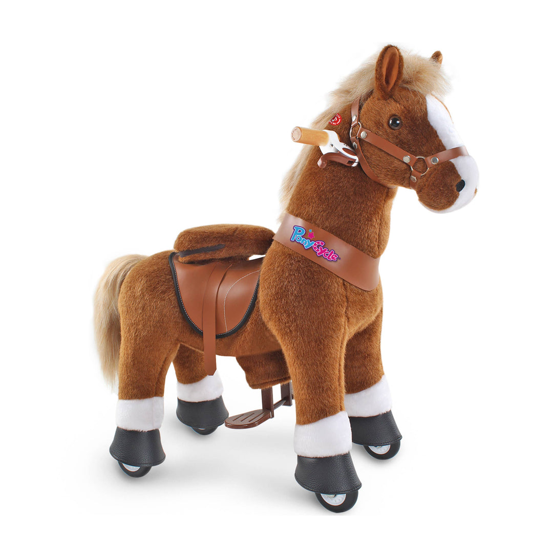 PonyCycle Ride-On Brown Horse Classic Model U: M