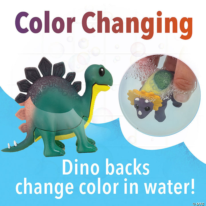 Dinosaur Color Splash Water Park Bath Toy Set