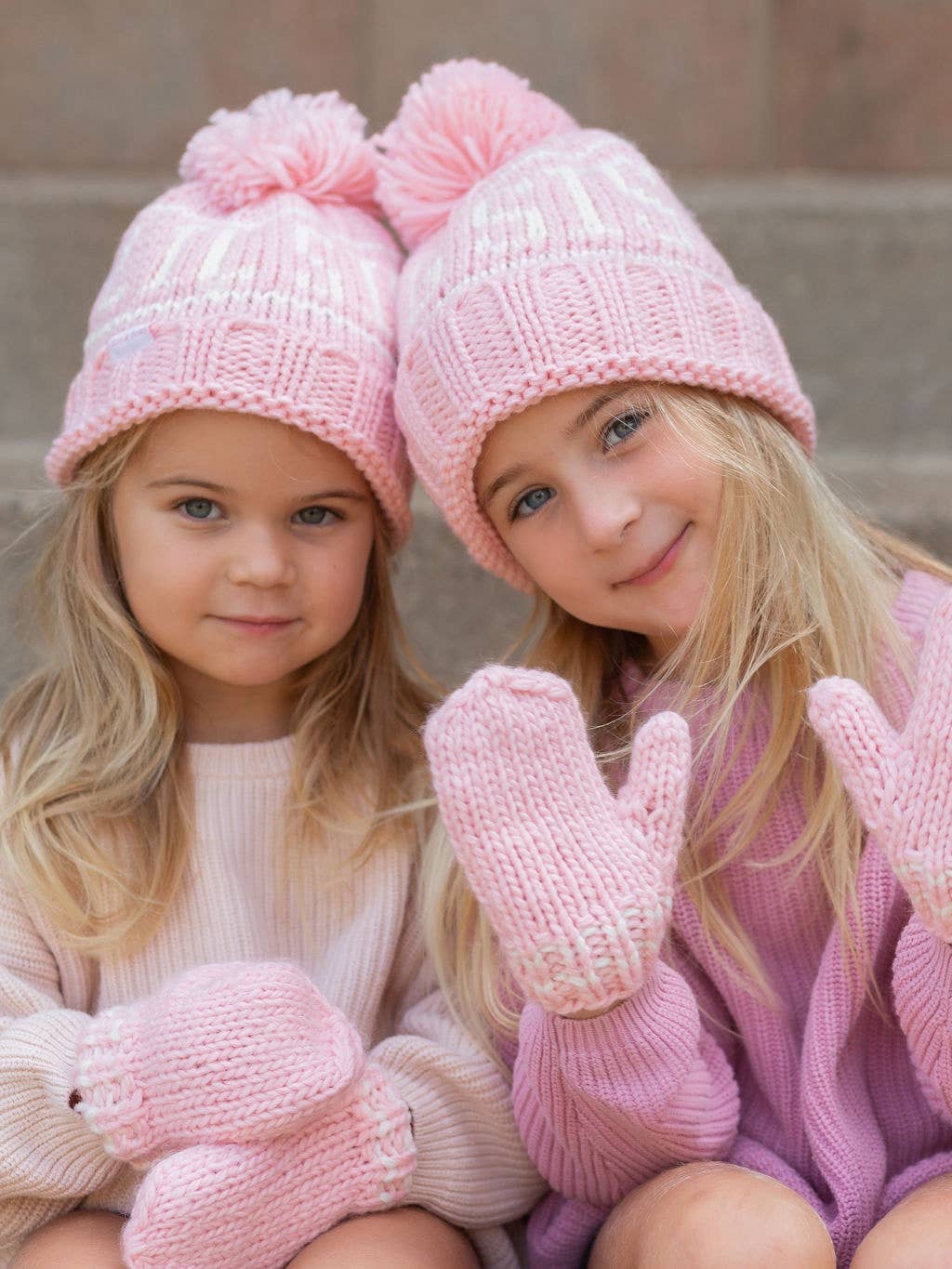 Big Sister Bobble Hat: Kid (3-7 y.o.)