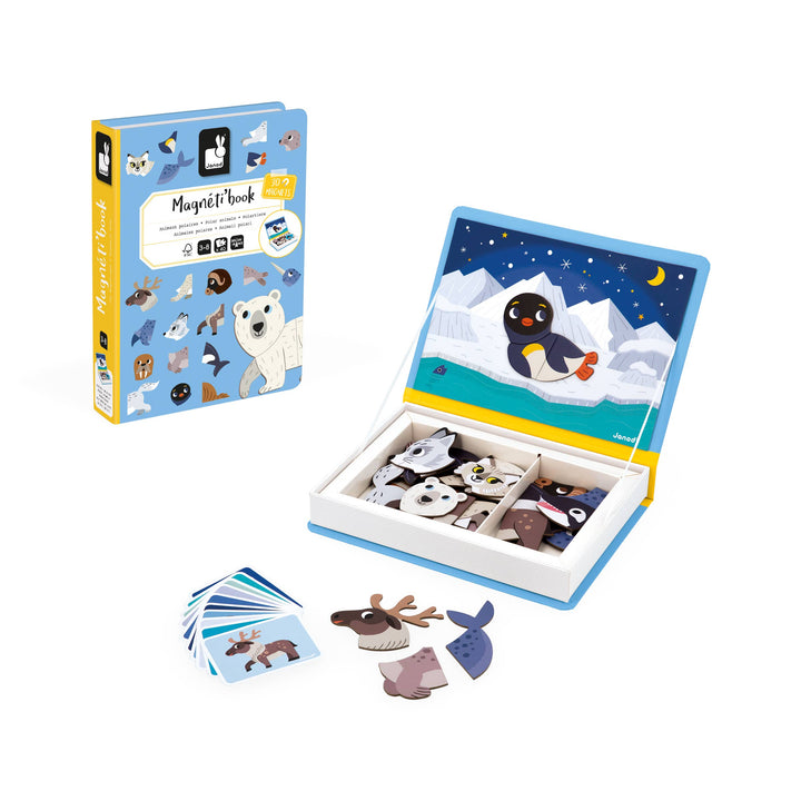 MAGNETI'BOOK - POLAR ANIMALS