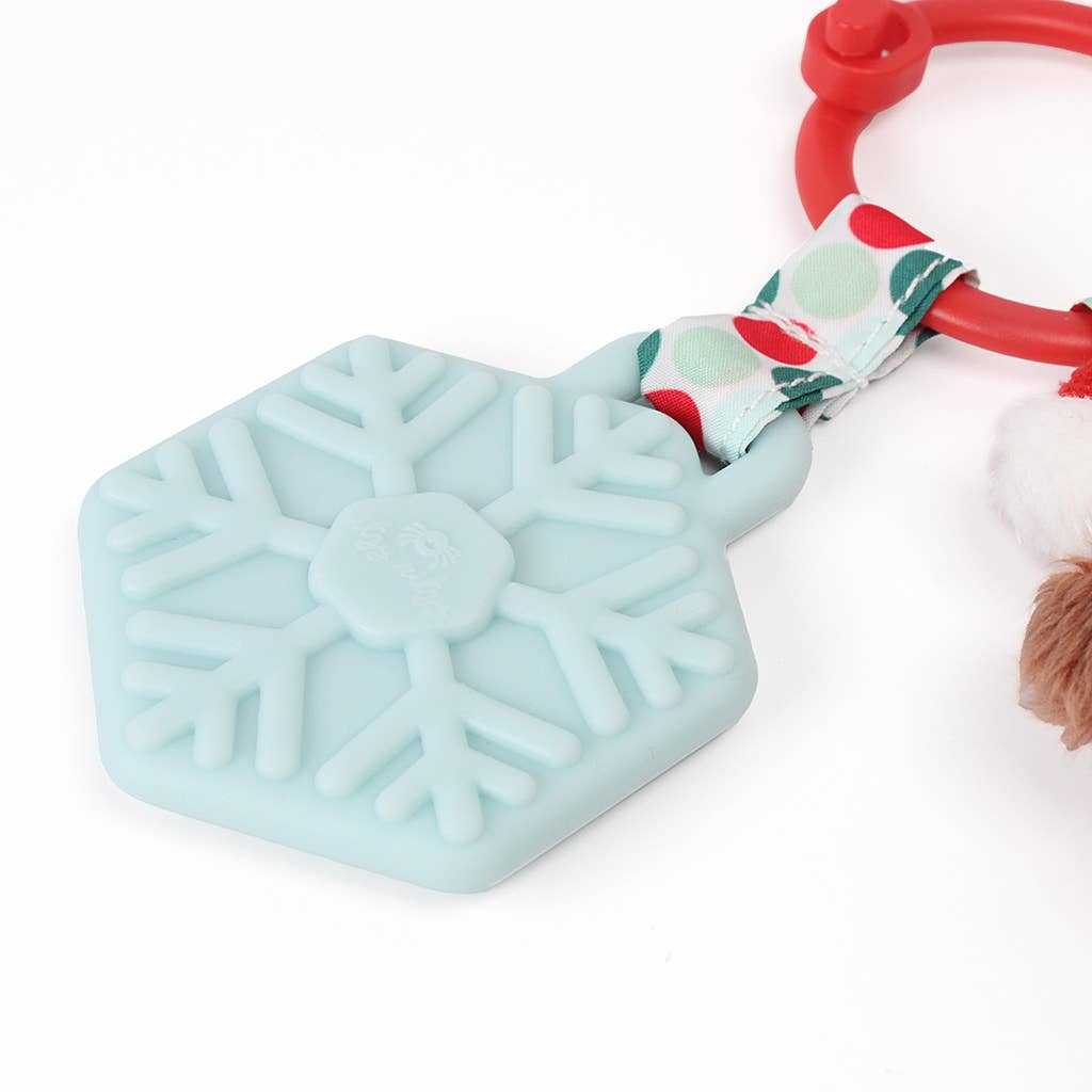 Holiday Itzy Pal™ Plush + Teether: Santa