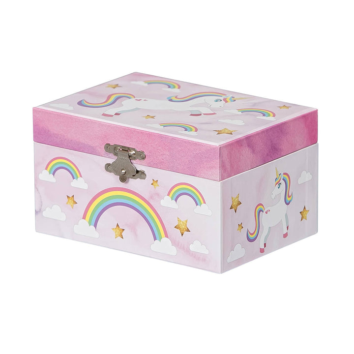 Mele and Co Skylar Girls Musical Unicorn Jewelry Box: Pink / Waltz of the Flowers / Girls Musical Unicorn Jewelry Box