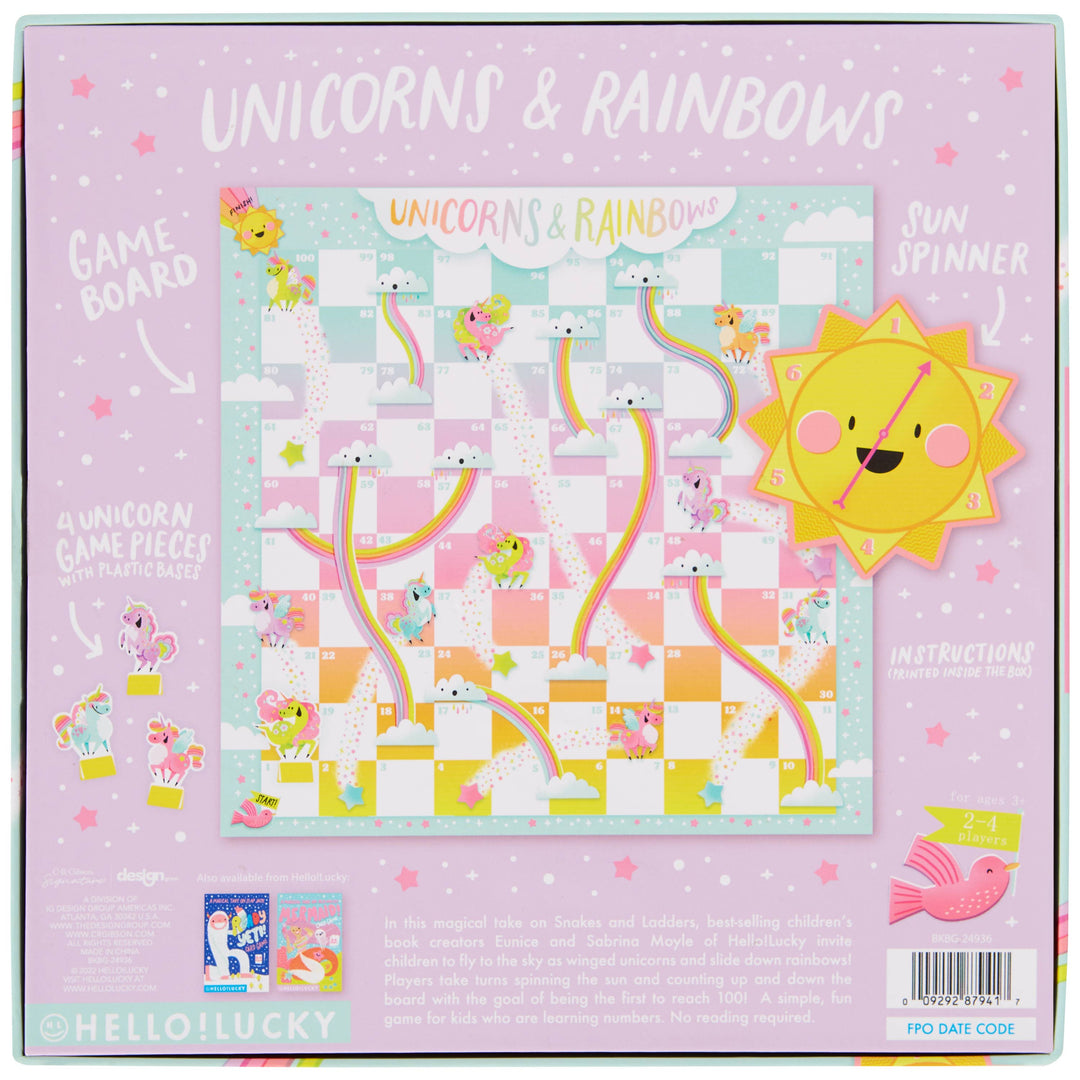 HL UNICORNS & RAINBOWS BOARD GAME