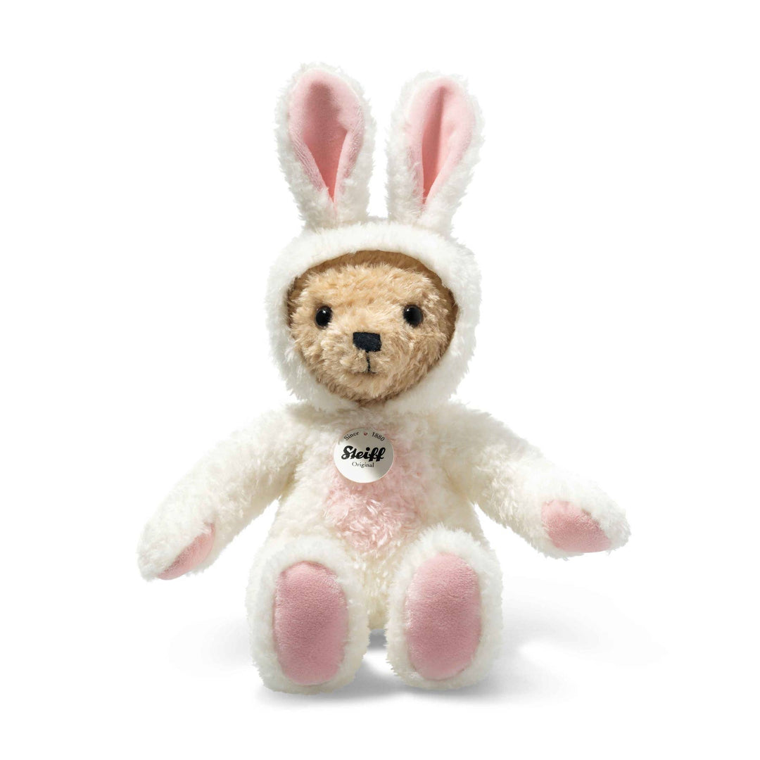 Teddy Bear with Easter Bunny Hoodie Costume Plush, 11 Inches