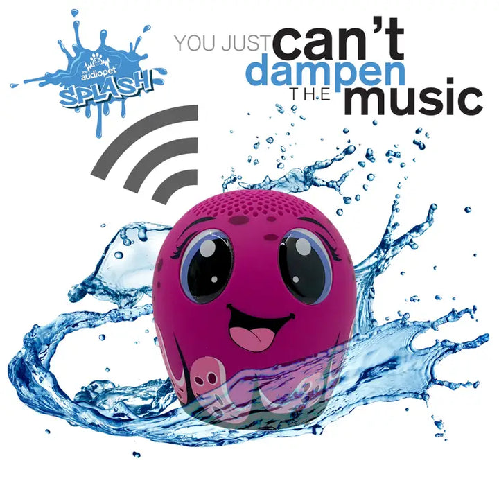 My Audio Pet Splash -Octopus Waterproof Bluetooth Speaker