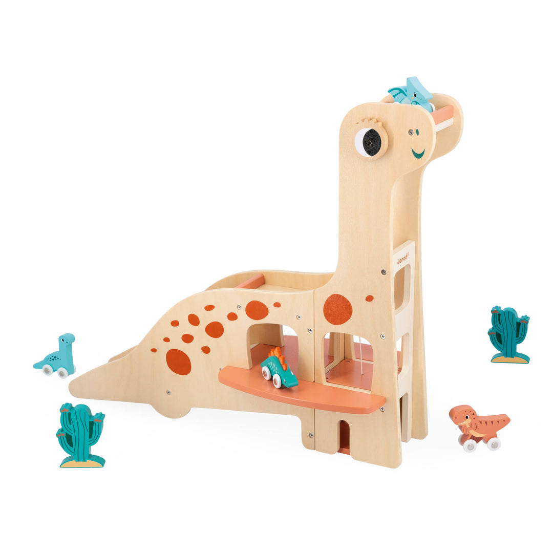 Dino | Garage | Includes 4 Dino Cars & Elevator | Ages 2+