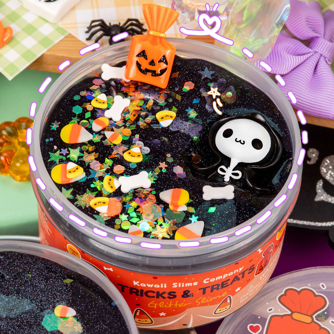 Tricks & Treats Glitter Slime (4pcs/case)