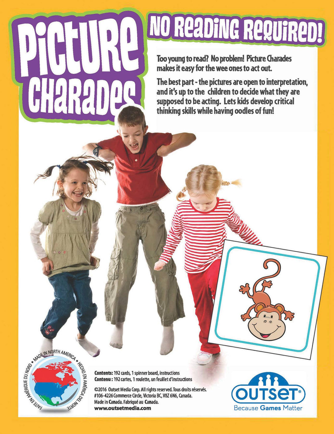 Picture Charades Board Game