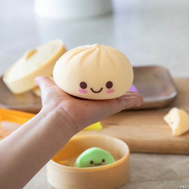 Foodie Fidgets Squishy Bao Bun and Dumplings Fidgets for Kids