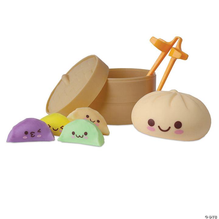 Foodie Fidgets Squishy Bao Bun and Dumplings Fidgets for Kids