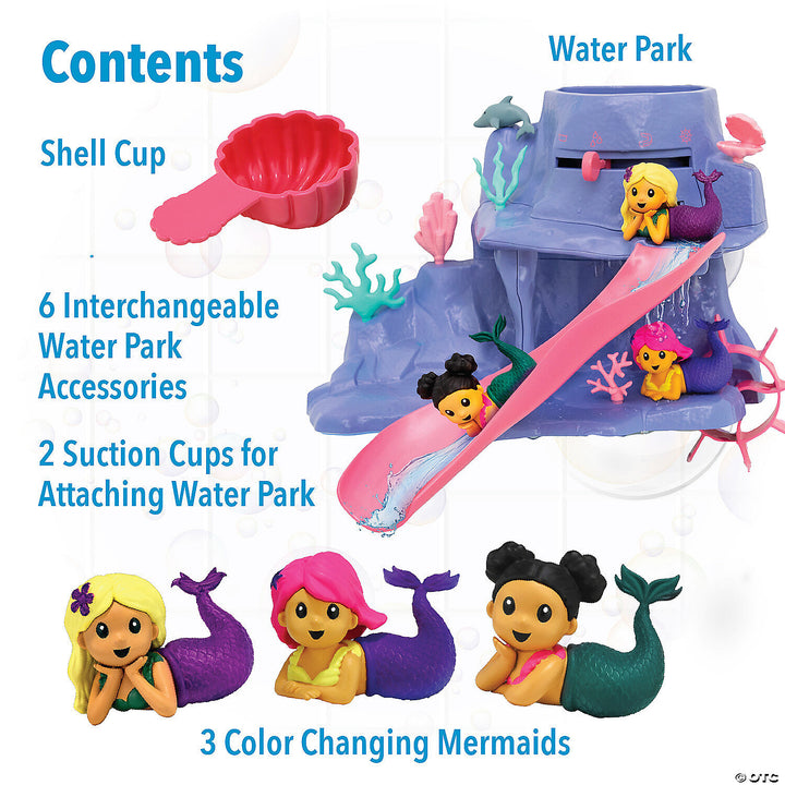 Mermaid Color Splash Water Park Bath Toy Set