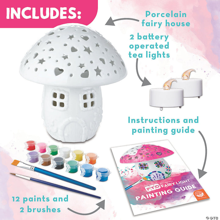 Paint Your Own Porcelain Fairy Light