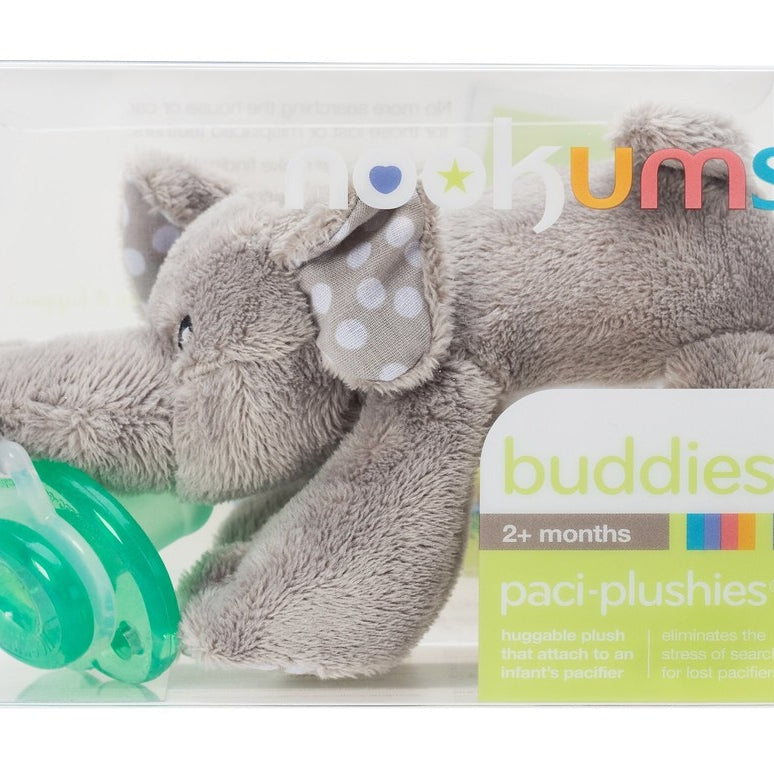 Paci-Plushies Buddies – Ella the Elephant