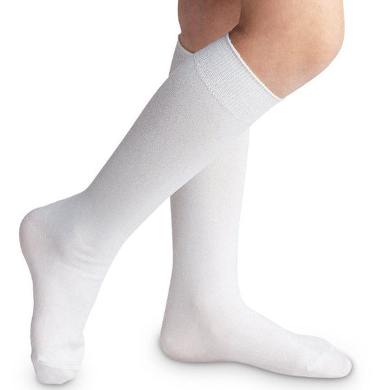 Jefferies Socks Smooth Toe Cotton Knee High Socks 2 Pair Pack