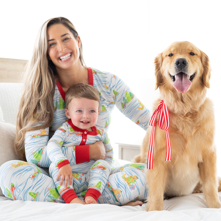 Santa Paws Pima Jammies 2-Piece Set