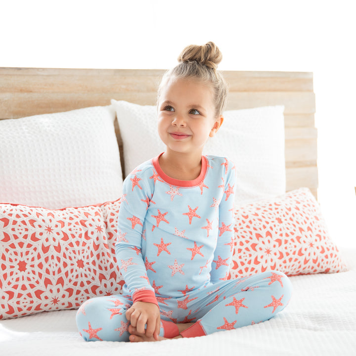 Starfish Pima Jammies 2-Piece Set