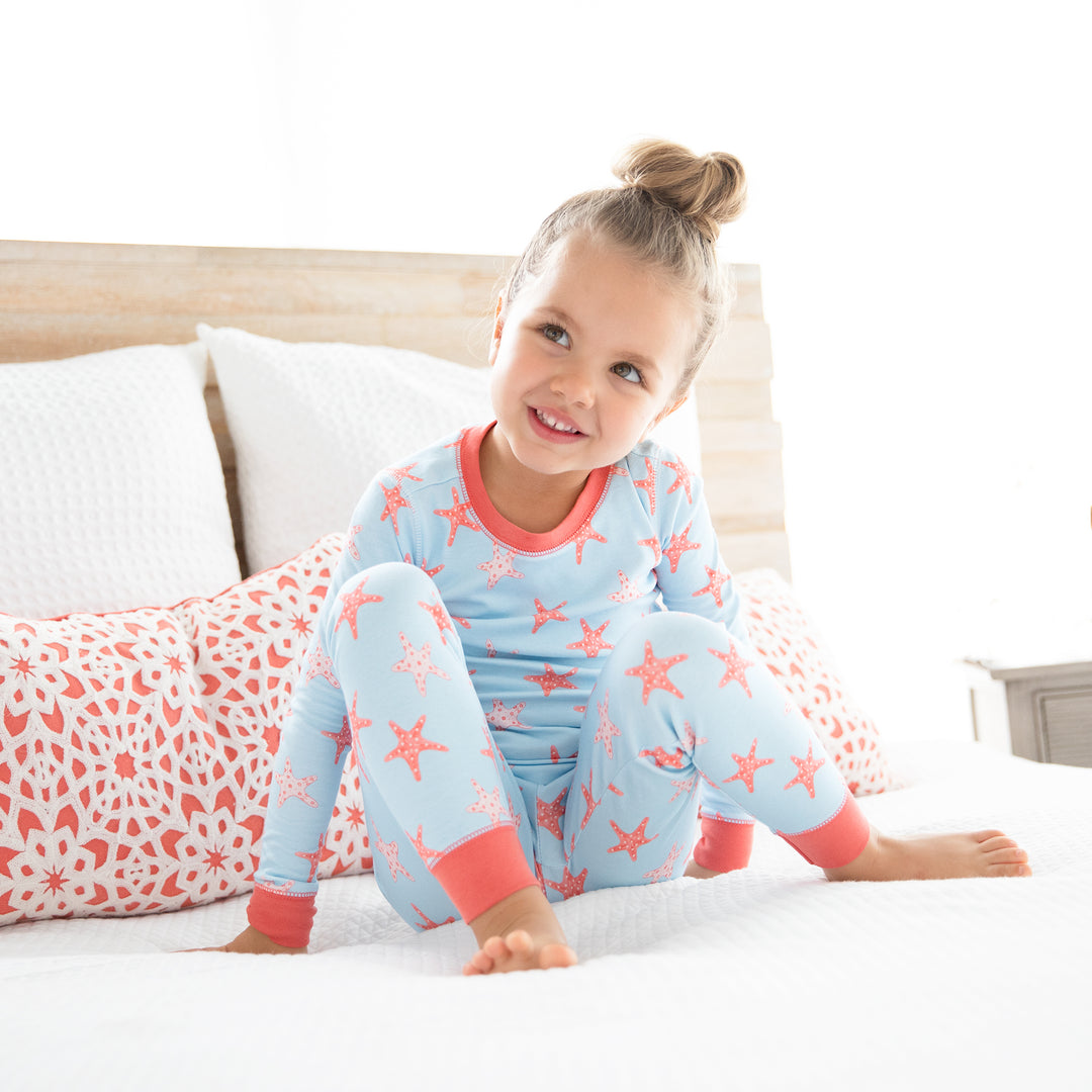 Starfish Pima Jammies 2-Piece Set