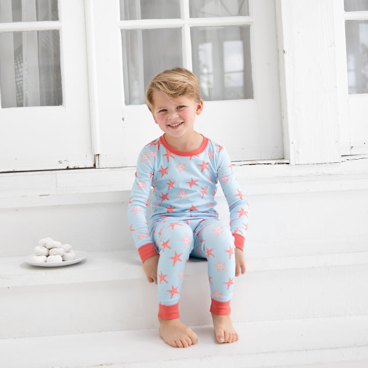 Starfish Pima Jammies 2-Piece Set