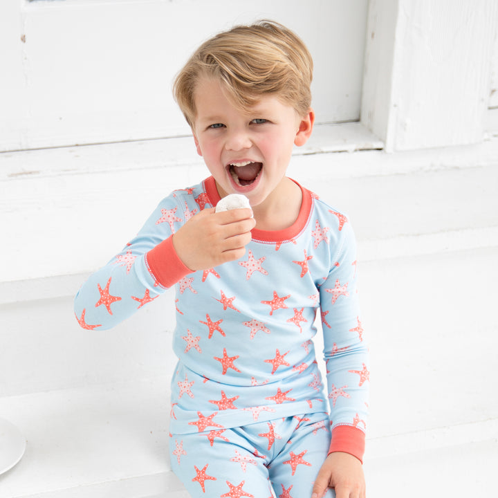 Starfish Pima Jammies 2-Piece Set