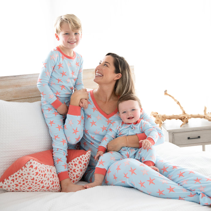 Starfish Pima Jammies 2-Piece Set