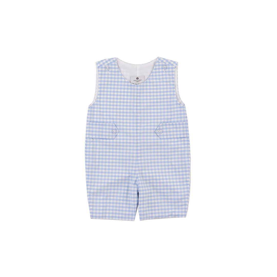 Kennedy Jon Jon-Chatham Bars Blue Gingham