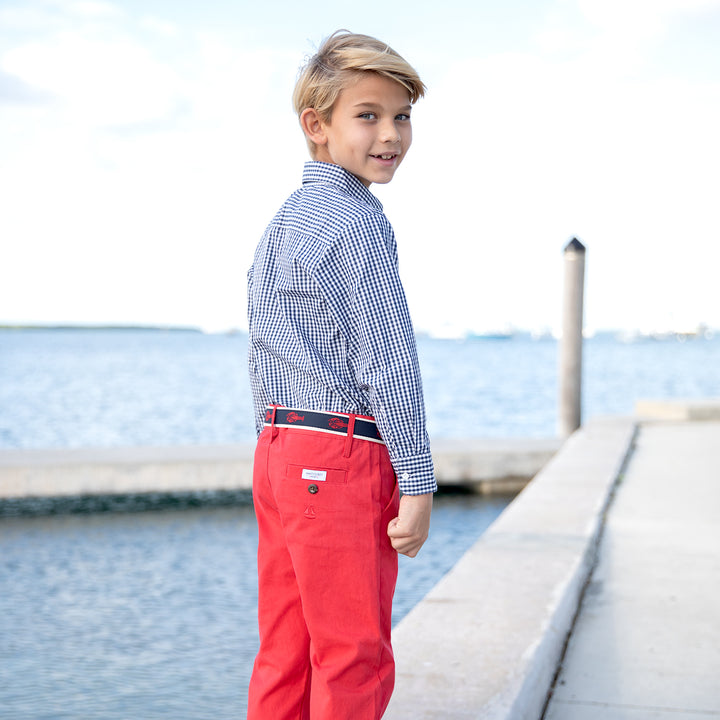 Hinckley Trousers-Royal Red