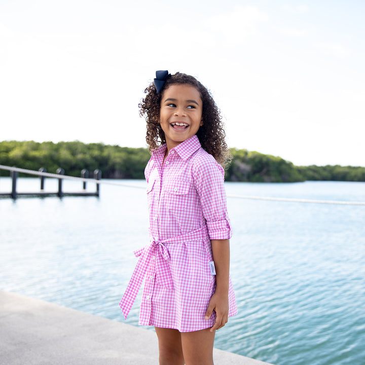 Perfect Shirt Dress-Properly Pink